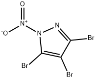 3,4,5-tribroMo-1-nitro-1H-pyrazole Struktur