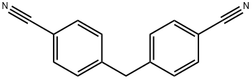 4,4'-(1-METHYLENE) BIS-BENZONITRILE Struktur