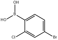 4-Bromo-2-chlorophenylboronic acid price.