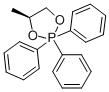 (S)-4-METHYL-2,2,2-TRIPHENYL-2LAMBDA5-[1,3,2]DIOXAPHOSPHOLANE Struktur