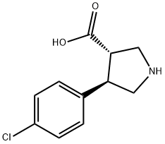 (3S,4R)-4-(4-CHLOROPHENYL)PYRROLIDINE-3-CARBOXYLIC ACID