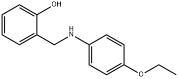 2-[(4-ETHOXY-PHENYLAMINO)-METHYL]-PHENOL Struktur