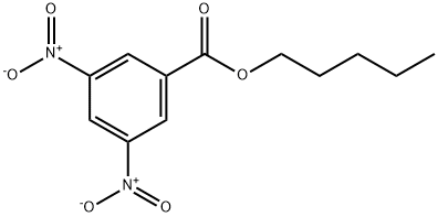 Benzoic acid, 3,5-dinitro-, pentyl ester Struktur