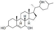 cholest-5-ene-3,7,22-triol Struktur