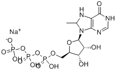 7-METHYLGUANOSINE 5'-TRIPHOSPHATE SODIUM SALT Struktur