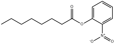 O-NITROPHENYL CAPRYLATE Struktur