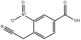 Benzoic acid, 4-(cyanomethyl)-3-nitro- (9CI) Struktur