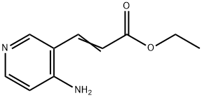 ETHYL 3-(2-AMINOPYRIDIN-3-YL)ACRYLATE Struktur