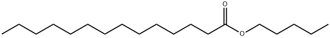 pentyl myristate Struktur