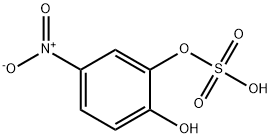 4-nitrocatechol sulfate Struktur