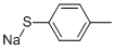 4-METHYLBENZENETHIOL, SODIUM SALT Struktur