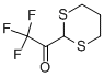 Ethanone, 1-(1,3-dithian-2-yl)-2,2,2-trifluoro- (9CI) Struktur