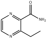 Pyrazinecarboxamide, 3-ethyl- (9CI) Struktur