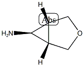 trans-6-Amino-3-oxabicyclo[3.1.0]hexane Struktur