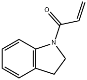 1-(2,3-dihydro-1H-indol-1-yl)-2-Propen-1-one Struktur