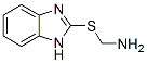 Methanamine, 1-(1H-benzimidazol-2-ylthio)- (9CI) Struktur