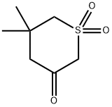 Dihydro-5,5-diMethyl-2H-thiopyran-3(4H)-one-1,1-dioxide Struktur