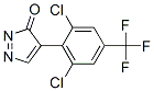 2,6-Dichloro-4-trifluoromethylphenyl-pyrazolone Struktur