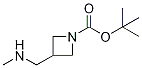 1-N-BOC-3-METHYLAMINOMETHYL-AZETIDINE Struktur