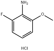 2-Fluoro-6-Methoxy-phenylaMine hydrochloride Struktur