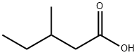 DL-3-Methylvaleric acid Struktur