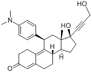 HYDROXY MIFEPRISTONE Struktur