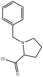 (R)-1-BENZYL-PYRROLIDINE-2-CARBONYL CHLORIDE Struktur