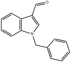 1-BENZYL-1H-INDOLE-3-CARBALDEHYDE Struktur