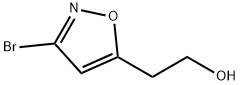 3-溴-5-(2-羥乙基)異惡唑, 105175-00-6, 結(jié)構(gòu)式