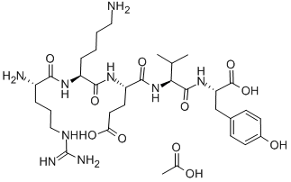 ARG-LYS-GLU-VAL-TYR ACETATE SALT