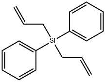 DIALLYLDIPHENYLSILANE Struktur