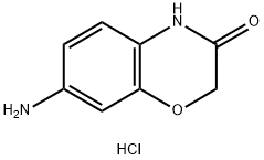 7-AMINO-4H-BENZO[1,4]OXAZIN-3-ONE HYDROCHLORIDE Struktur