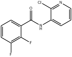 N-(2-chloro-pyridin-3-yl)-2,3-difluoro-benzamide Struktur