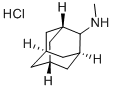 N-Methyl-2-adamantanamine hydrochloride Struktur