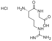 H-ARG-GLY-OH HCL Struktur