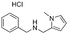 BENZYL-(1-METHYL-1H-PYRROL-2-YLMETHYL)-AMINE HYDROCHLORIDE, 1052415-37-8, 結(jié)構(gòu)式