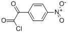 Benzeneacetyl chloride, 4-nitro-alpha-oxo- (9CI) Struktur