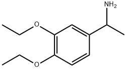 1-(3,4-DIETHOXY-PHENYL)-ETHYLAMINE Struktur