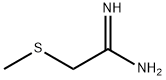 2-METHYLSULFANYL-ACETAMIDINE Struktur