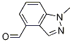 1-Methyl-1H-indazole-4-carboxaldehyde Struktur