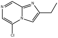 5-chloro-2-ethylimidazo[1,2-a]pyrazine Struktur