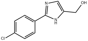 [2-(4-Chloro-phenyl)-1H-imidazol-4-yl]-methanol Struktur