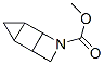 6-Azatricyclo[3.2.0.02,4]heptane-6-carboxylicacid,methylester, Struktur