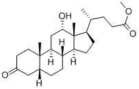 methyl 12alpha-hydroxy-3-oxo-5beta-cholan-24-oate