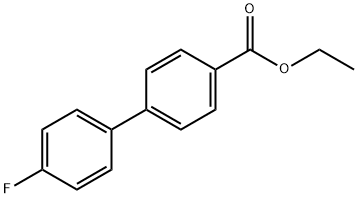 4'-FluoroBiphenyl-4-carBoxylicacidethylester Struktur