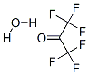 HEXAFLUORO-2-PROPANONE MONOHYDRATE Struktur