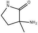 3-aMino-3-Methyl-2-Pyrrolidinone Struktur