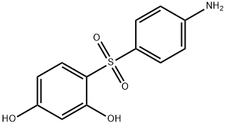 4-[(4-Aminophenyl)sulfonyl]-1,3-benzenediol Struktur