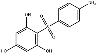 4-[(4-Aminophenyl)sulfonyl]-1,3,5-benzenetriol Struktur