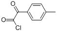 Benzeneacetyl chloride, 4-methyl-alpha-oxo- (9CI) Struktur